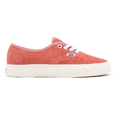 Vans Pig Suede Authentic Pink Classic Mens Womens - (Pig Suede) terra cotta/snow white VN0A5HZS9GA Shoes