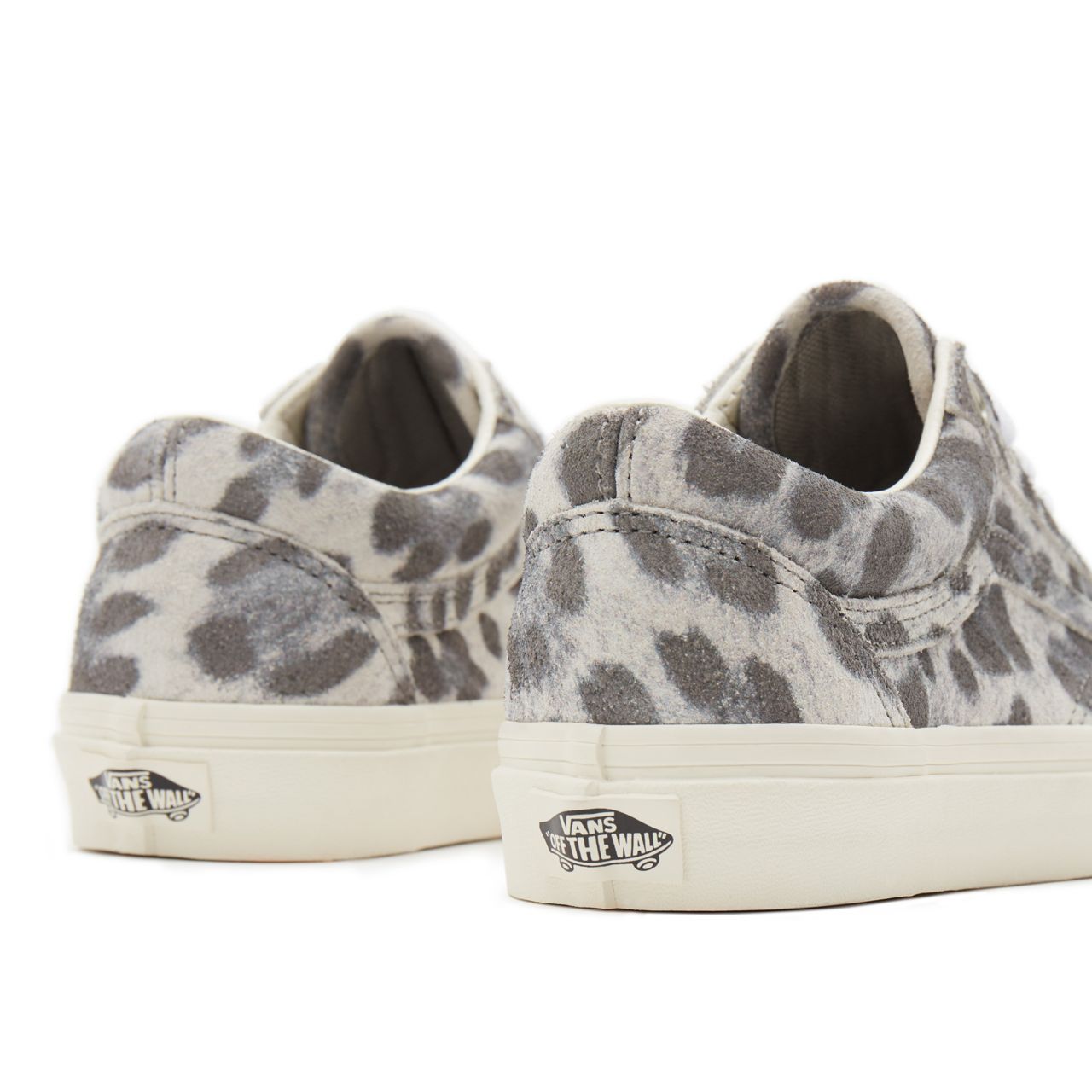 Vans Hairy Suede Old Skool Grey Classic Mens Womens - (Hairy Suede) leopard/marshmallow VN0A38G19FS Shoes