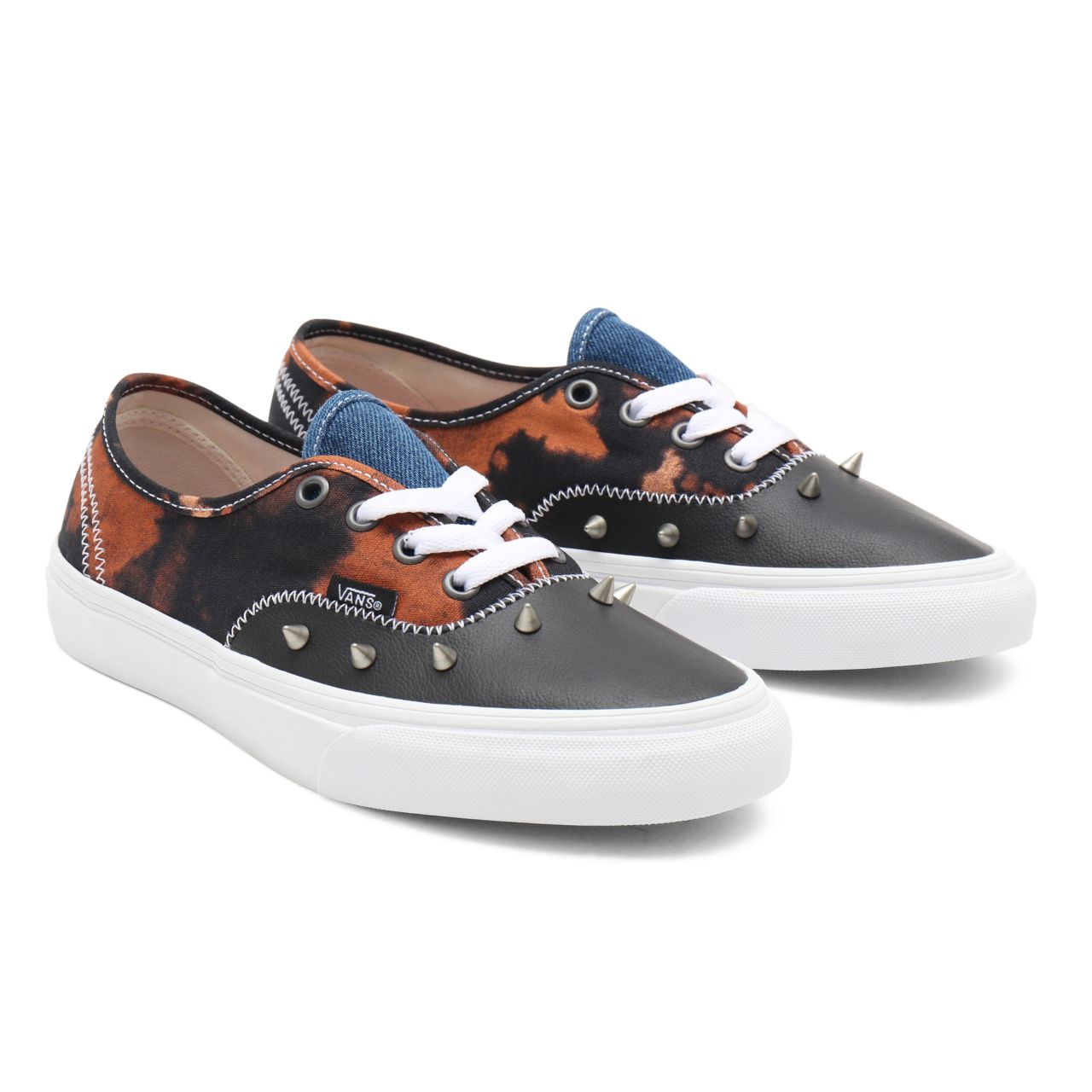 Vans Tartan Daze Authentic Multicolour Classic Mens Womens - (Tartan Daze) multi/acid dye VN0A5HZS9GB Shoes