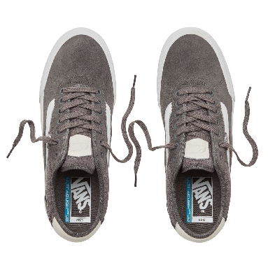 Vans Chima Pro 2 Classic Mens Womens - Pewter/True White VA3MTI195 Shoes