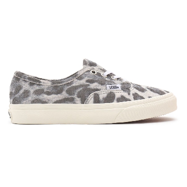 Vans Hairy Suede Authentic Grey Classic Mens Womens - (Hairy Suede) leopard/marshmallow VN0A5HZS9FS Shoes