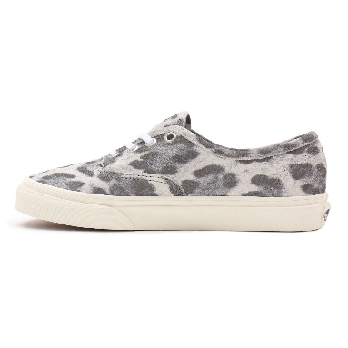 Vans Hairy Suede Authentic Grey Classic Mens Womens - (Hairy Suede) leopard/marshmallow VN0A5HZS9FS Shoes