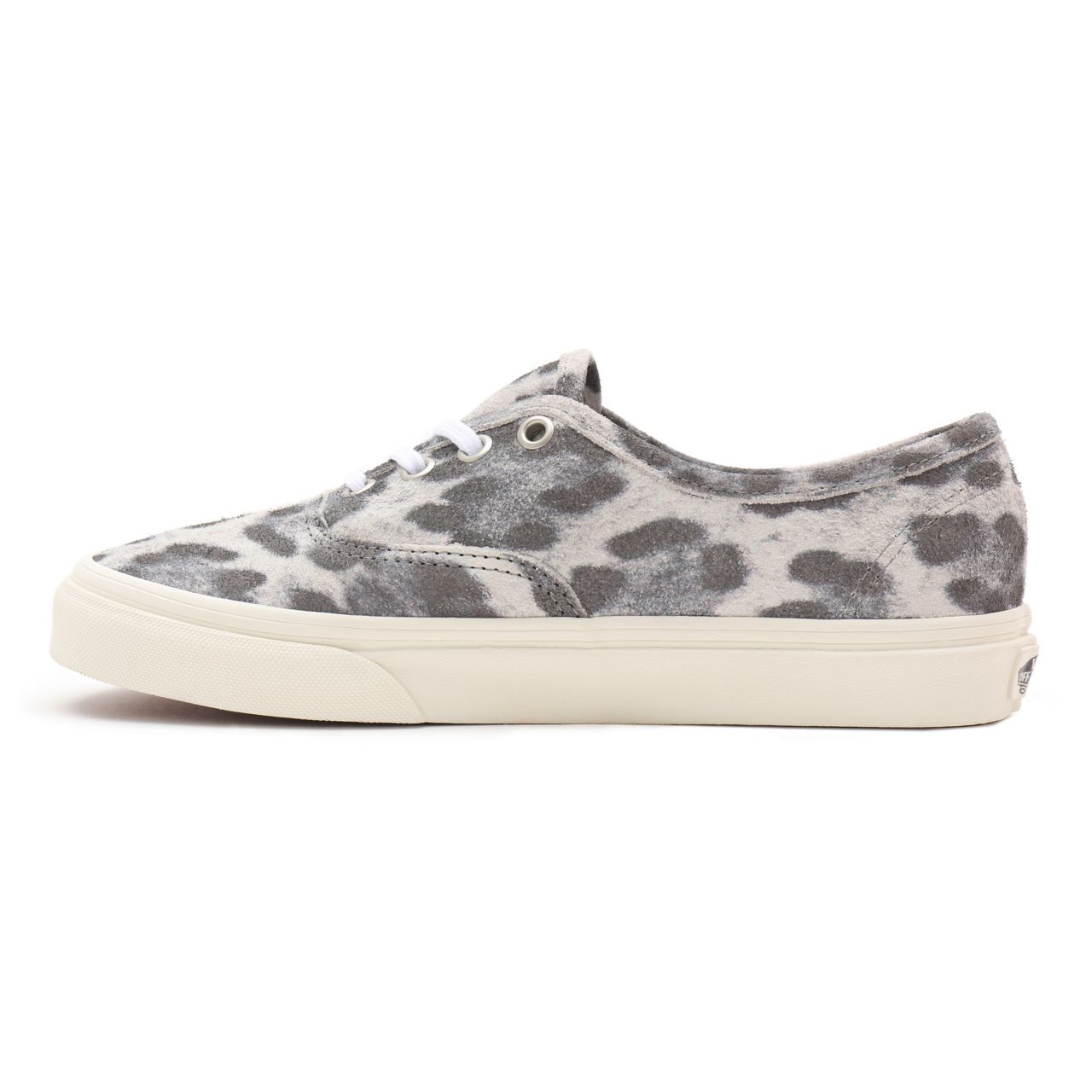 Vans Hairy Suede Authentic Grey Classic Mens Womens - (Hairy Suede) leopard/marshmallow VN0A5HZS9FS Shoes