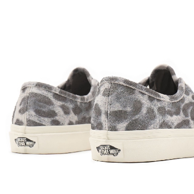 Vans Hairy Suede Authentic Grey Classic Mens Womens - (Hairy Suede) leopard/marshmallow VN0A5HZS9FS Shoes