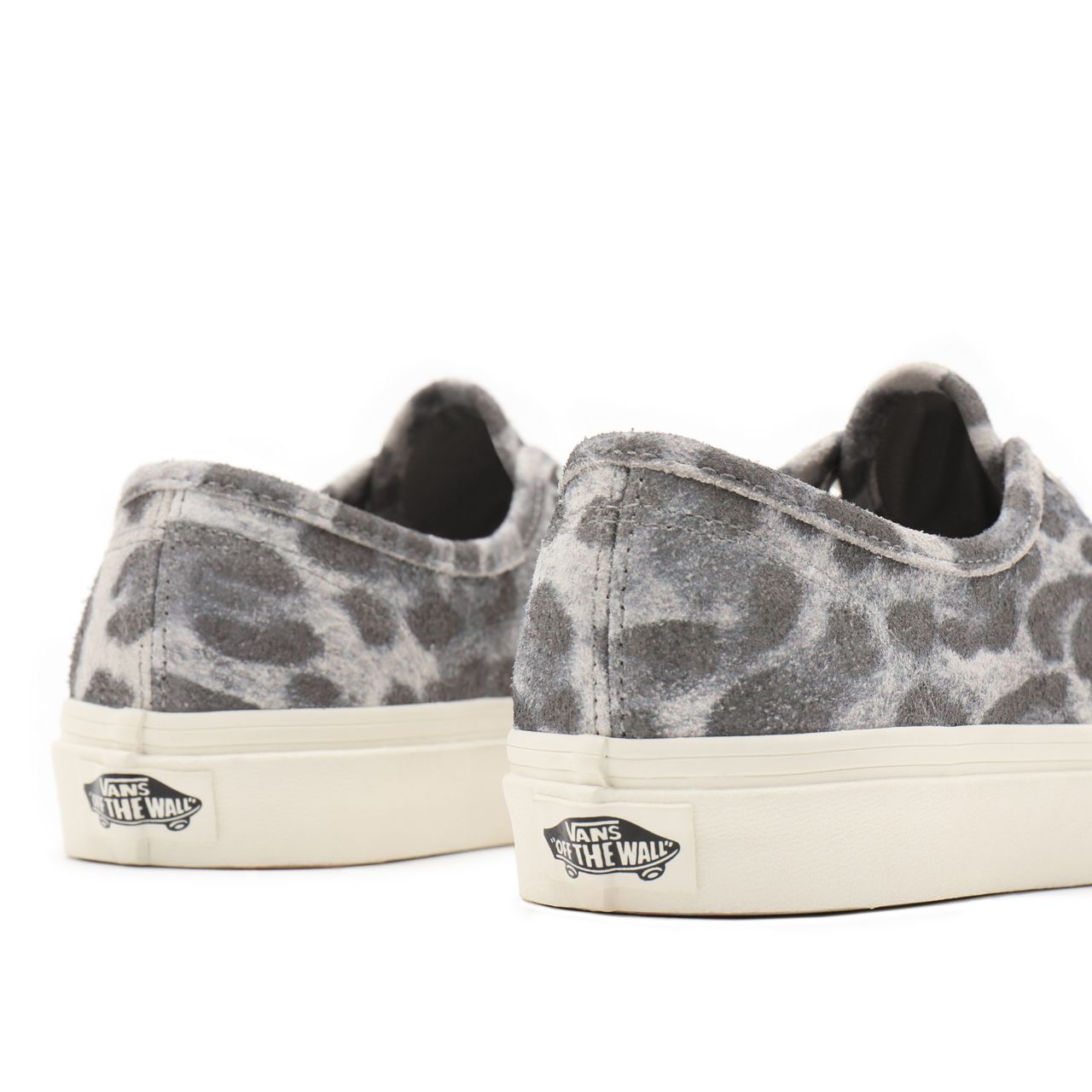 Vans Hairy Suede Authentic Grey Classic Mens Womens - (Hairy Suede) leopard/marshmallow VN0A5HZS9FS Shoes