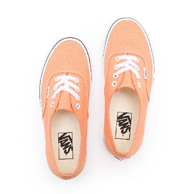 Vans Authentic Orange Classic Mens Womens - cadmium orange/true white VN0A5HZS9GC Shoes