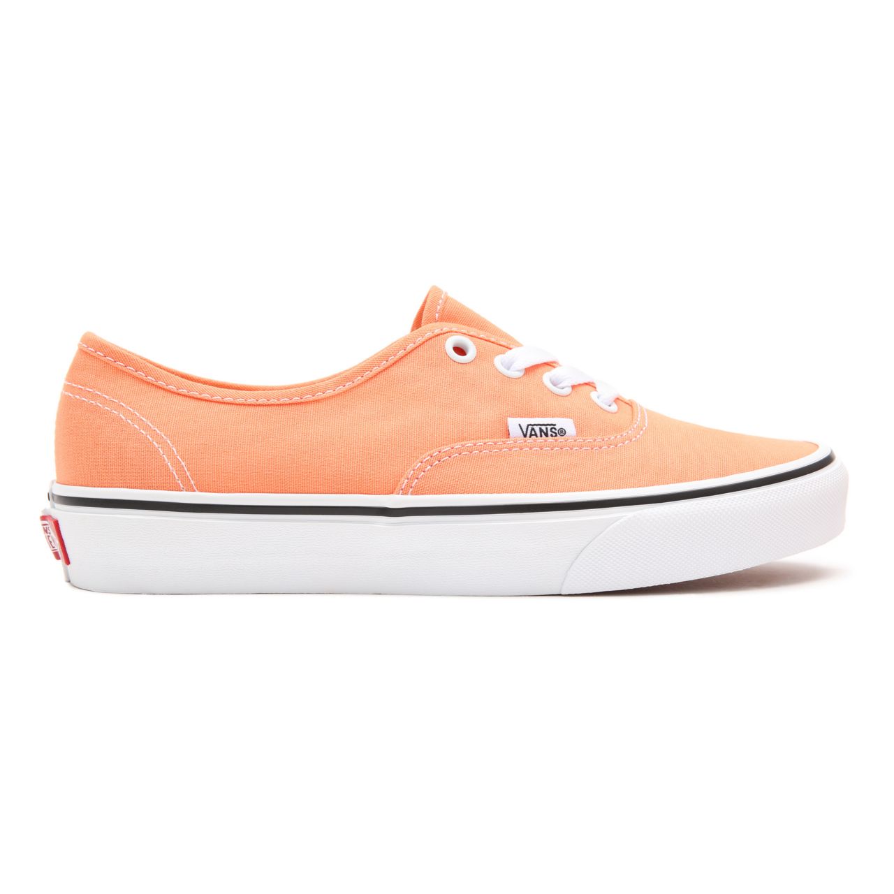 Vans Authentic Orange Classic Mens Womens - cadmium orange/true white VN0A5HZS9GC Shoes