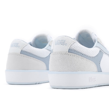 Vans Lowland Comfycush White Classic Mens Womens - true white/blue VN0A4TZY650 Shoes