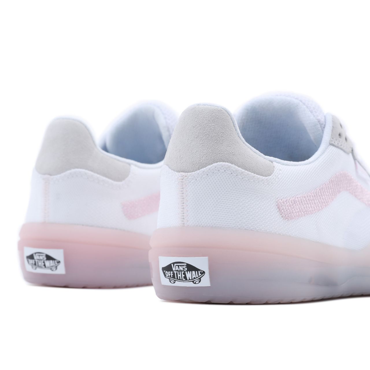 Vans Two-Tone EVDNT UltimateWaffle White Classic Mens Womens - (Two Tone) true white/barely pink VN0A5DY7649 Shoes