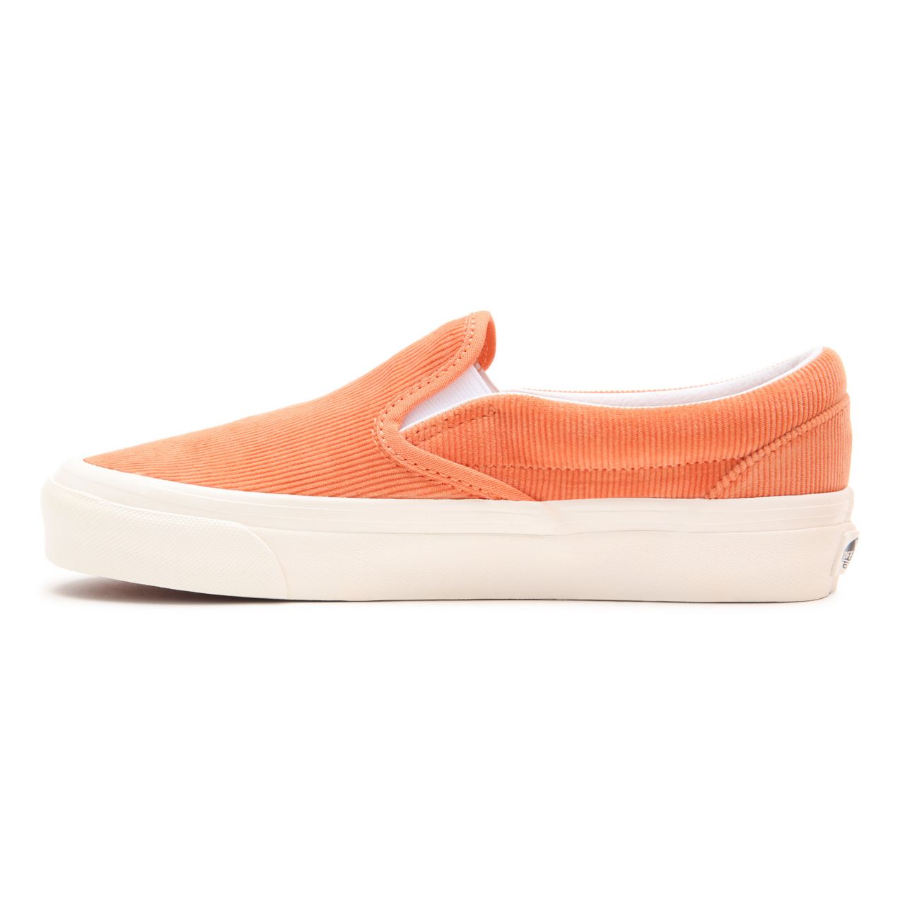 Vans Anaheim Factory Classic Slip-On 98 DX Orange Classic Mens Womens - (Anaheim Factory) cadmium orange/cloud dancer VN0A3JEX9IC Shoes