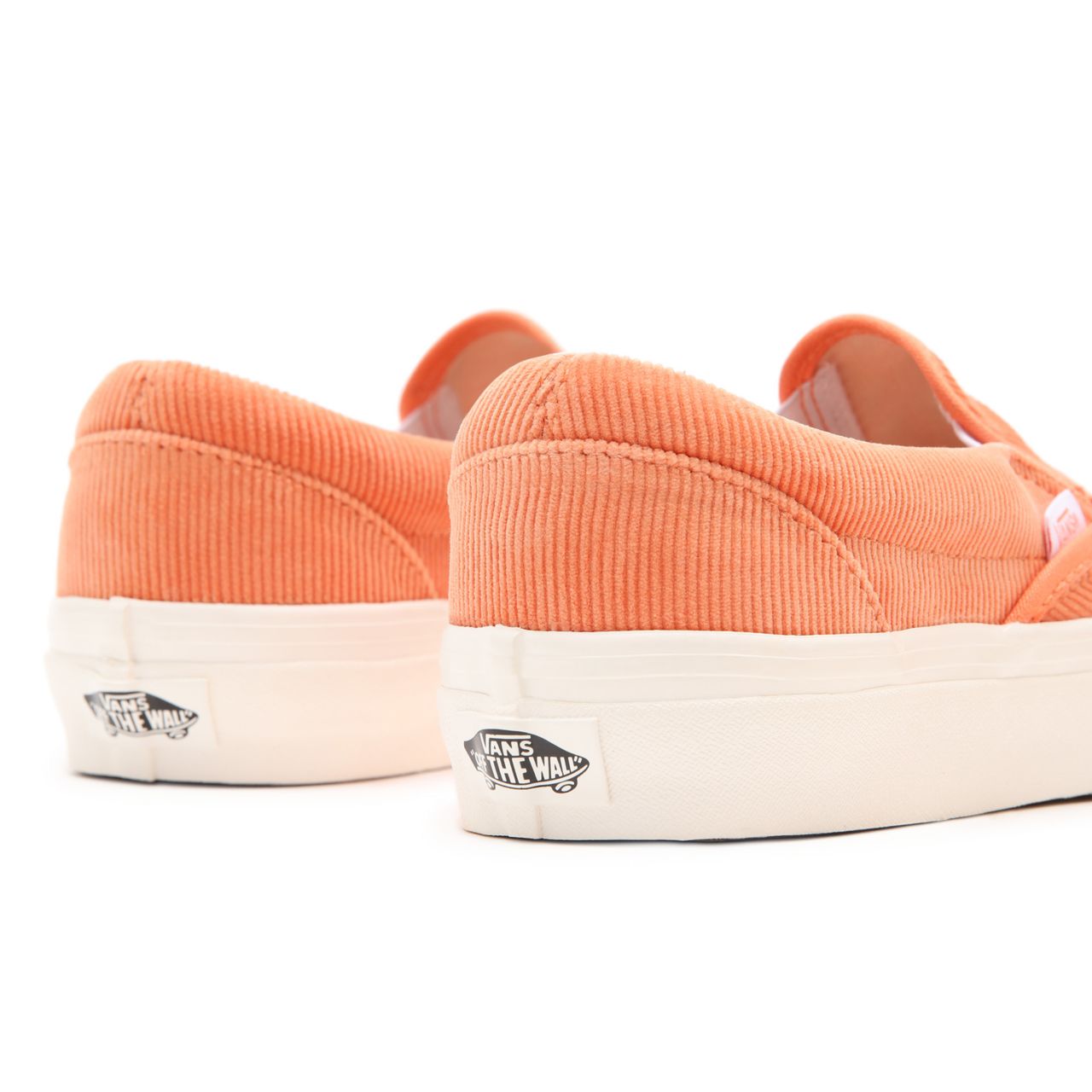 Vans Anaheim Factory Classic Slip-On 98 DX Orange Classic Mens Womens - (Anaheim Factory) cadmium orange/cloud dancer VN0A3JEX9IC Shoes