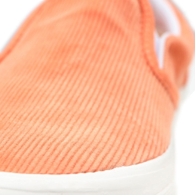 Vans Anaheim Factory Classic Slip-On 98 DX Orange Classic Mens Womens - (Anaheim Factory) cadmium orange/cloud dancer VN0A3JEX9IC Shoes