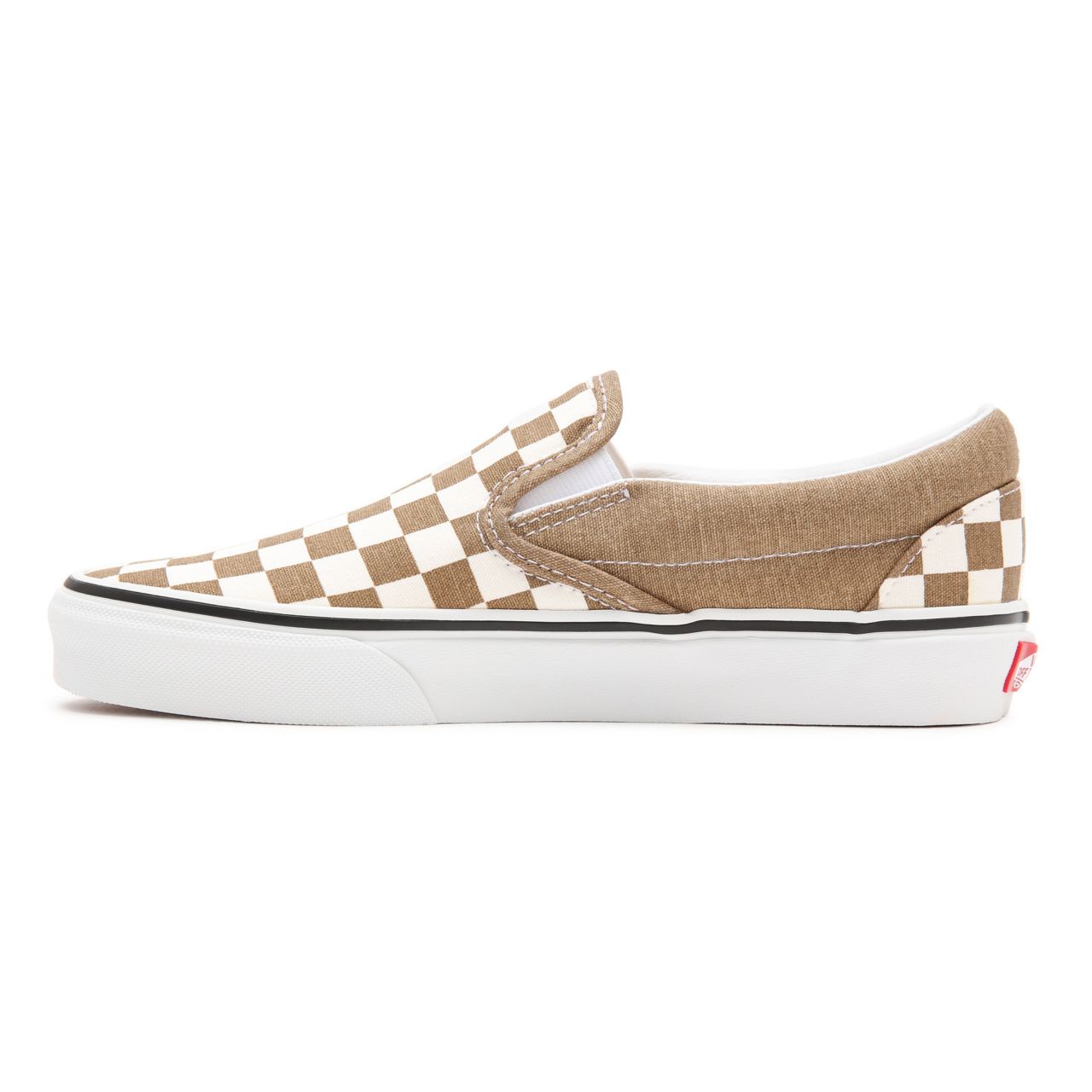 Vans Checkerboard Classic Slip-On Brown Classic Mens Womens - (Checkerboard) bronze age/true white VN0A33TB9EY Shoes