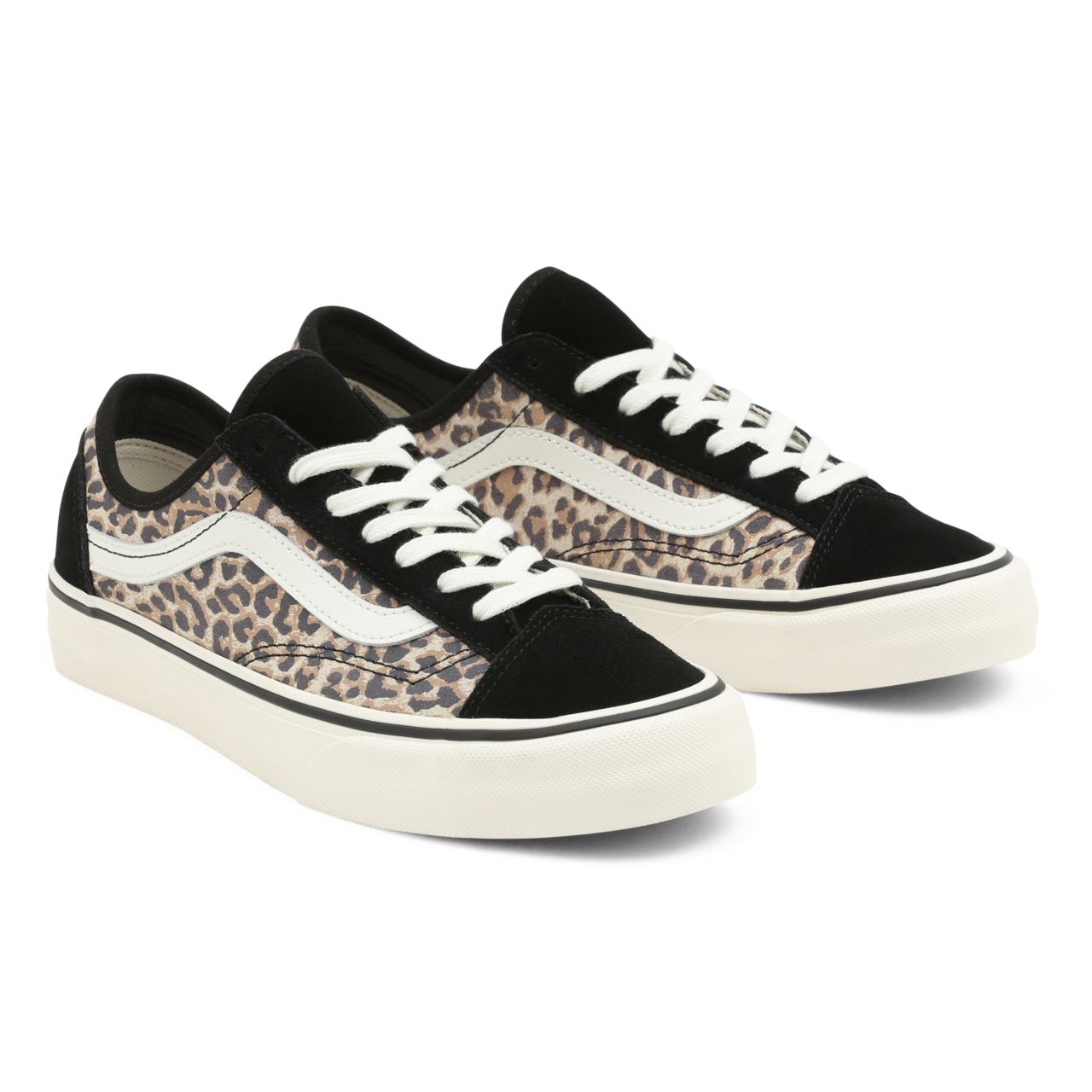 Vans Cheetah Style 36 Decon Sf Black Classic Womens - (Cheetah) Multi/Marshmallow VN0A5HYRA6D Shoes