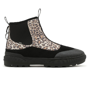 Vans Cheetah Colfax Boot Black Classic Womens - (Cheetah) Whitecap Gray/Black VN0A5HFA8SC Shoes