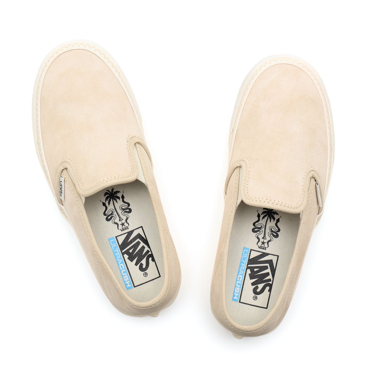 Vans Surf Supply Slip-On Sf Beige Classic Womens - (Surf Supply) leila hurst/sandshell VN0A5HYQA15 Shoes