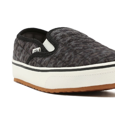 Vans Cheetah Slip-Er 2 Grey Classic Womens - (Cheetah) Asphalt/Marshmallow VN0A4UWOA68 Shoes