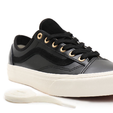 Vans Surf Supply Style 36 Decon Sf Black Classic Womens - (Surf Supply) karina rozunko/black VN0A5HYRA1G Shoes