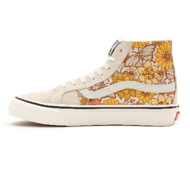 Vans Trippy Floral Sk8-Hi 38 Decon Sf Yellow Classic Womens - (Trippy Floral) sandshell/marshmallow VN0A4UWNA03 Shoes