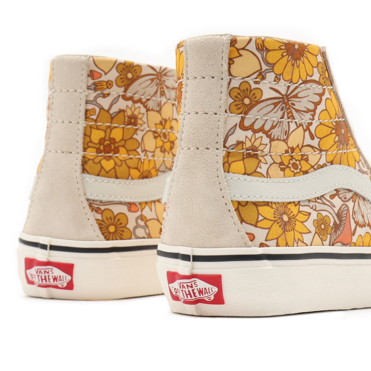 Vans Trippy Floral Sk8-Hi 38 Decon Sf Yellow Classic Womens - (Trippy Floral) sandshell/marshmallow VN0A4UWNA03 Shoes