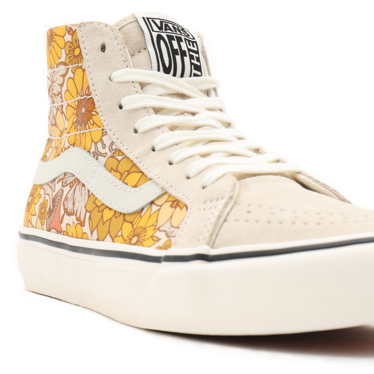 Vans Trippy Floral Sk8-Hi 38 Decon Sf Yellow Classic Womens - (Trippy Floral) sandshell/marshmallow VN0A4UWNA03 Shoes