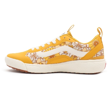 Vans Trippy Floral UltraRange Exo Yellow Classic Womens - (Trippy Floral) golden glow/marshmallow VN0A4U1KA23 Shoes