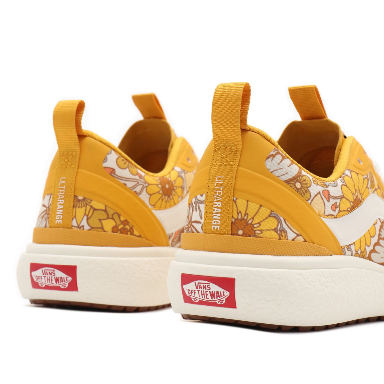 Vans Trippy Floral UltraRange Exo Yellow Classic Womens - (Trippy Floral) golden glow/marshmallow VN0A4U1KA23 Shoes