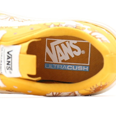 Vans Trippy Floral UltraRange Exo Yellow Classic Womens - (Trippy Floral) golden glow/marshmallow VN0A4U1KA23 Shoes