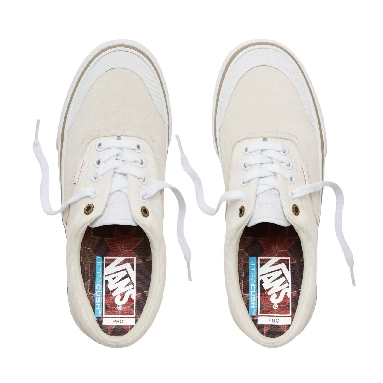 Vans Dakota Roche Era Pro Classic Mens Womens - (Dakota Roche) Marshmallow/White V00VFBU1L Shoes