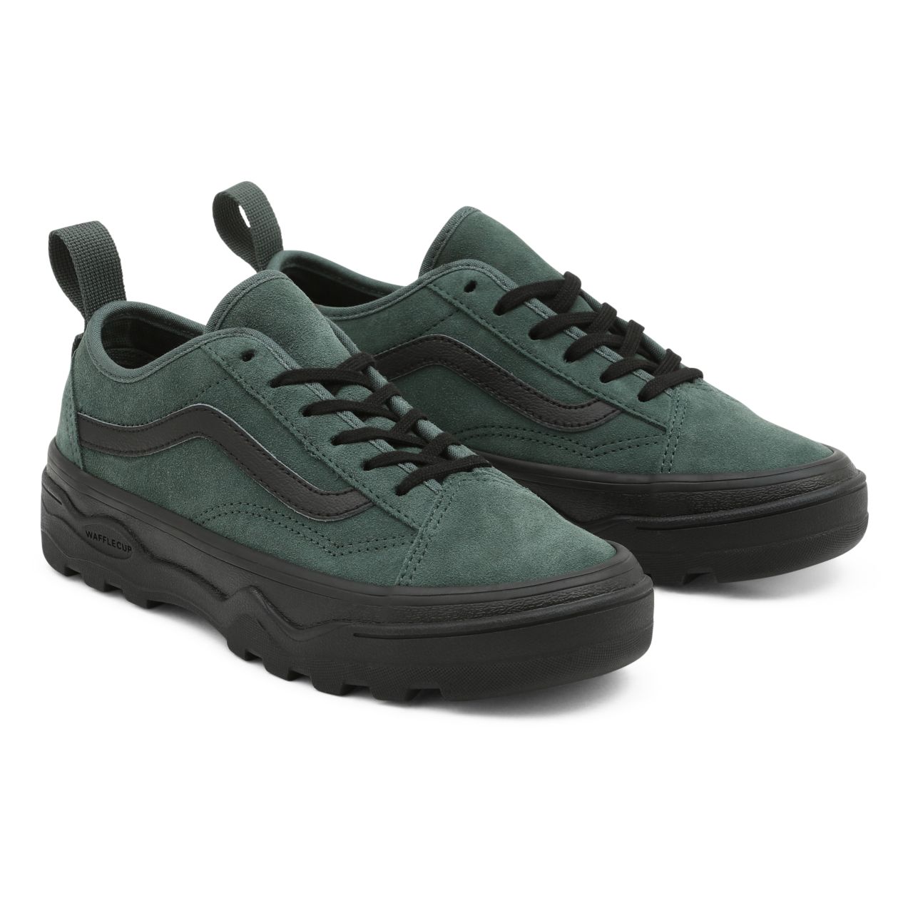 Vans Suede Sentry Old Skool WC Green Classic Womens - (Suede) Jungle Green/Black VN0A5KR3A63 Shoes