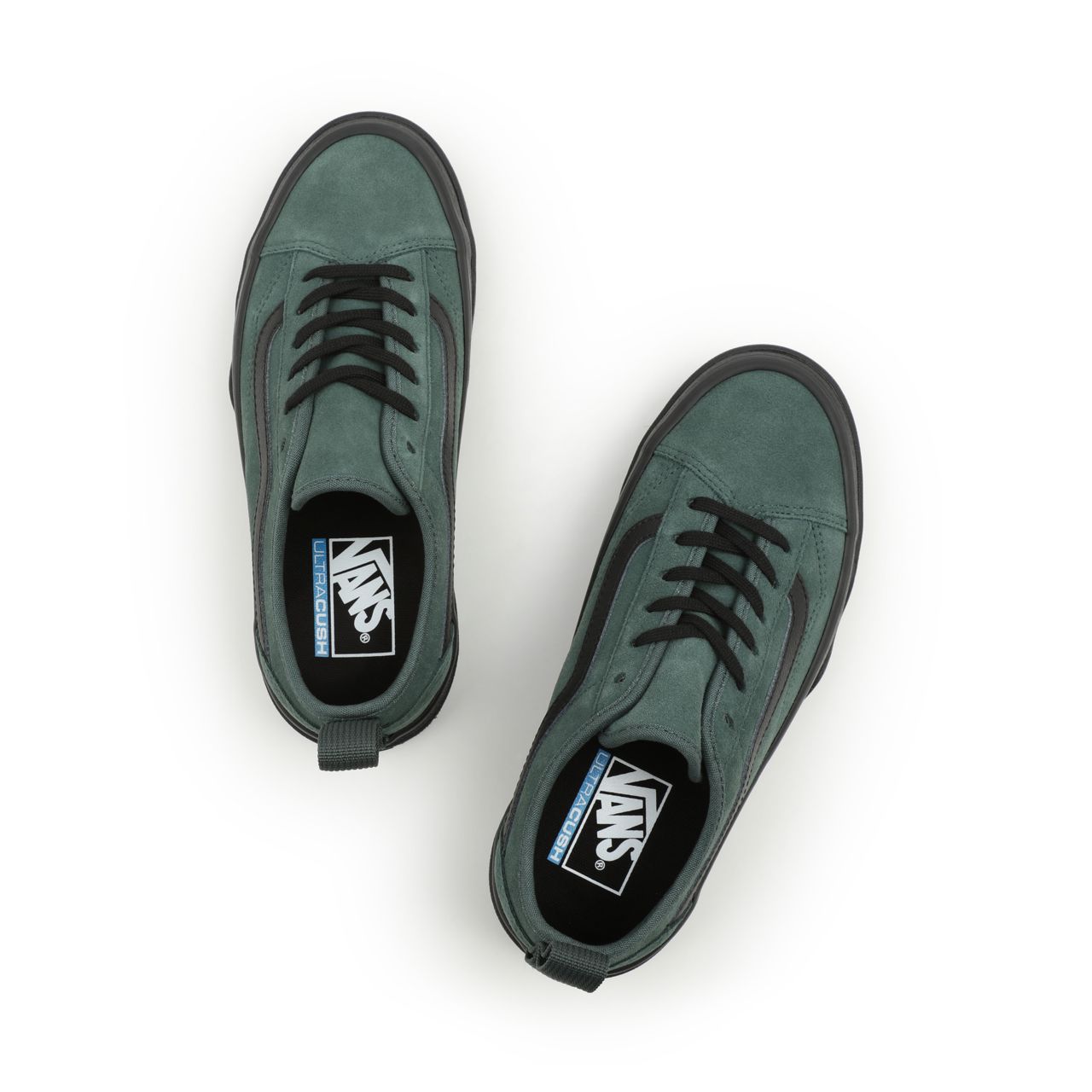 Vans Suede Sentry Old Skool WC Green Classic Womens - (Suede) Jungle Green/Black VN0A5KR3A63 Shoes