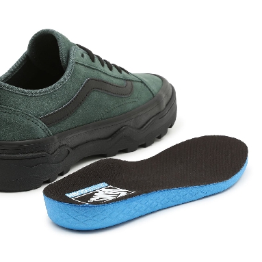 Vans Suede Sentry Old Skool WC Green Classic Womens - (Suede) Jungle Green/Black VN0A5KR3A63 Shoes