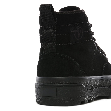 Vans Suede Sentry Wc Black Classic Womens - (Suede) Black/Black VN0A4P3K6D3 Shoes