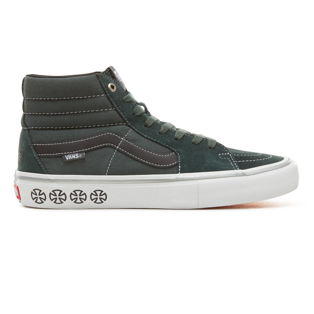 Vans X Independent Sk8-Hi Pro Classic Mens Womens - (Independent) Spruce V00VHGU24 Shoes