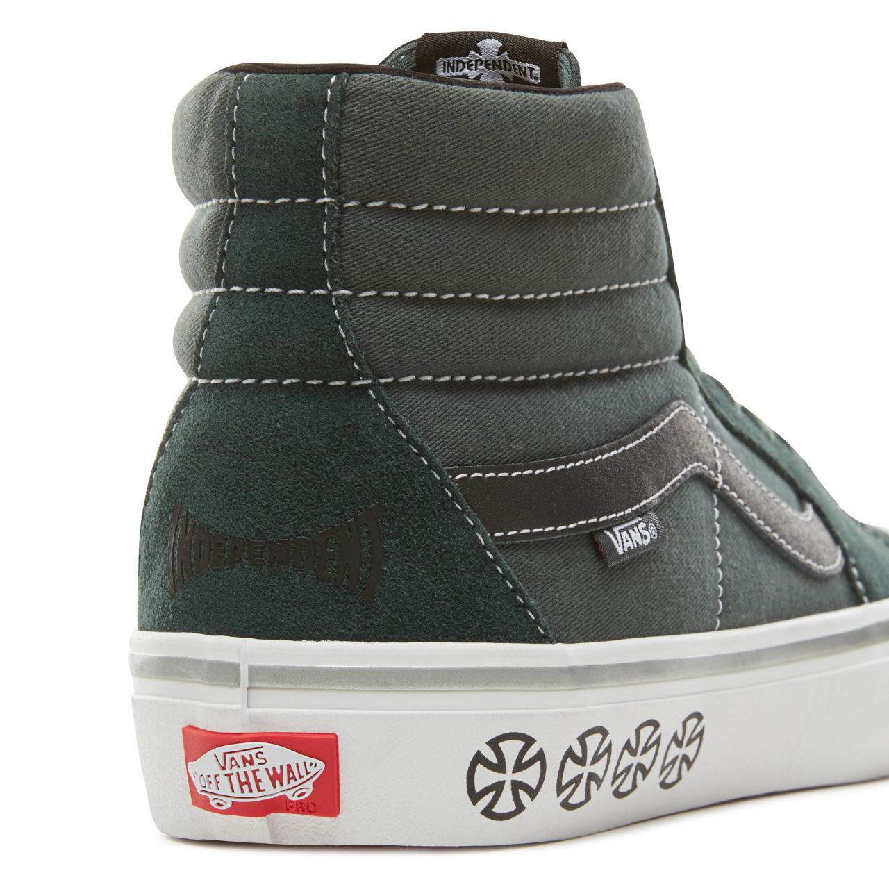 Vans X Independent Sk8-Hi Pro Classic Mens Womens - (Independent) Spruce V00VHGU24 Shoes