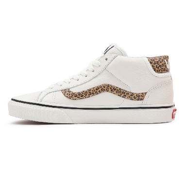 Vans Animal Mid Skool 37 White Classic Womens - (Animal) Blanc De Blanc/Doe VN0A3TKF912 Shoes