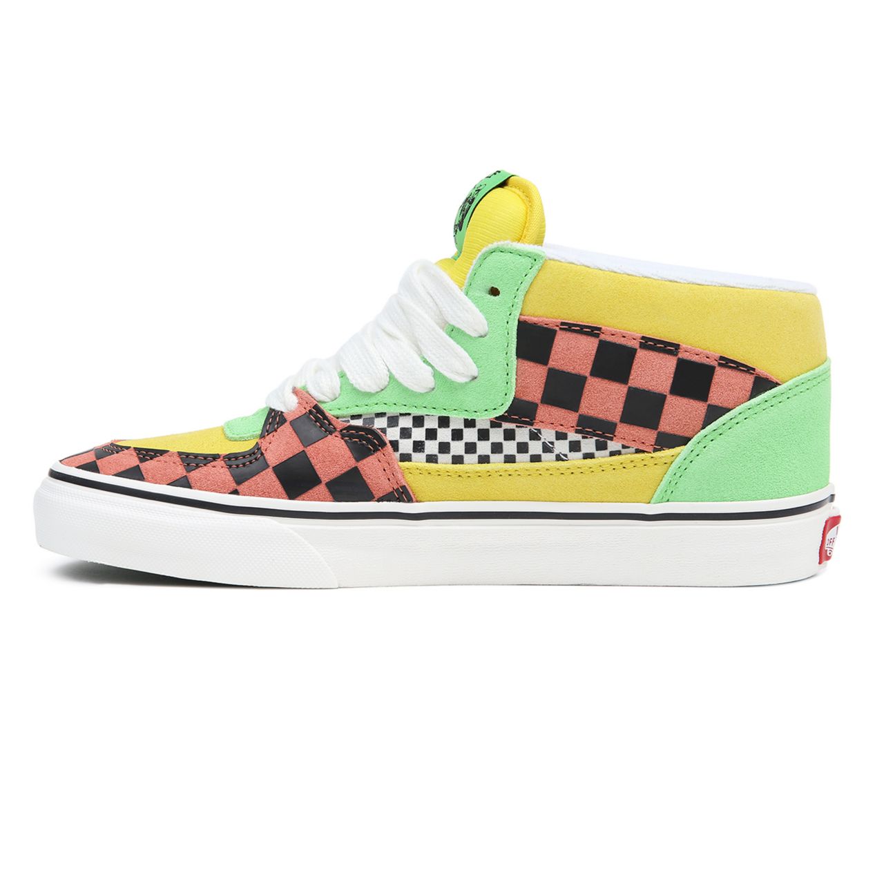 Vans x Tierra Whack Half Cab Black Classic Womens - (Tierra Whack) Multi/Checkerboard VN000DZ37C7 Shoes