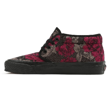 Vans Anaheim Factory Chukka 49 DX Black Classic Womens - (Anaheim Factory) Roses/Black VN0A4BTI8FH Shoes