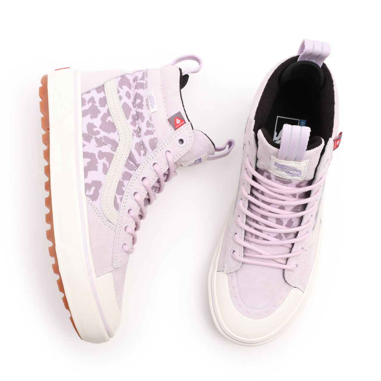 Vans Sk8-Hi MTE-2 Pink Classic Womens - Orchid Ice/Leopard VN0A5HZZ6H9 Shoes