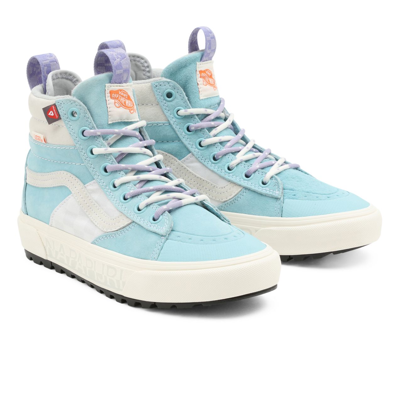 Vans X Napapijri Sk8-Hi MTE-2 Blue Classic Womens - (Mte) Napapijri/Blue VN0A5HZZ97E Shoes