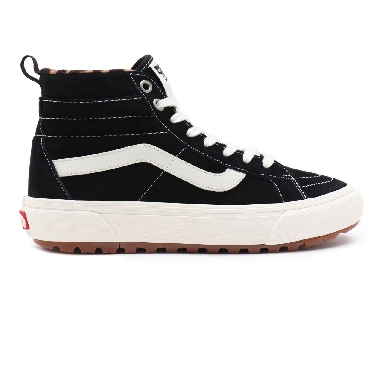 Vans Suede Sk8-Hi MTE-1 Black Classic Womens - (Suede) black/leopard VN0A5HZY6D8 Shoes