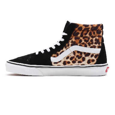 Vans Leopard SK8-Hi Black Classic Womens - (Leopard) Black/True White VN0A4U3C3I6 Shoes