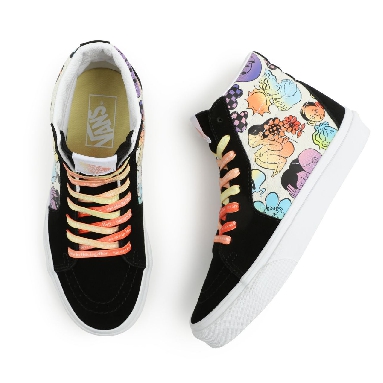 Vans Cultivate Care Sk8-Hi Multicolour Classic Womens - (Cultivate Care) In This Together/True White VN0A5JMJ8C3 Shoes