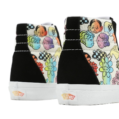 Vans Cultivate Care Sk8-Hi Multicolour Classic Womens - (Cultivate Care) In This Together/True White VN0A5JMJ8C3 Shoes