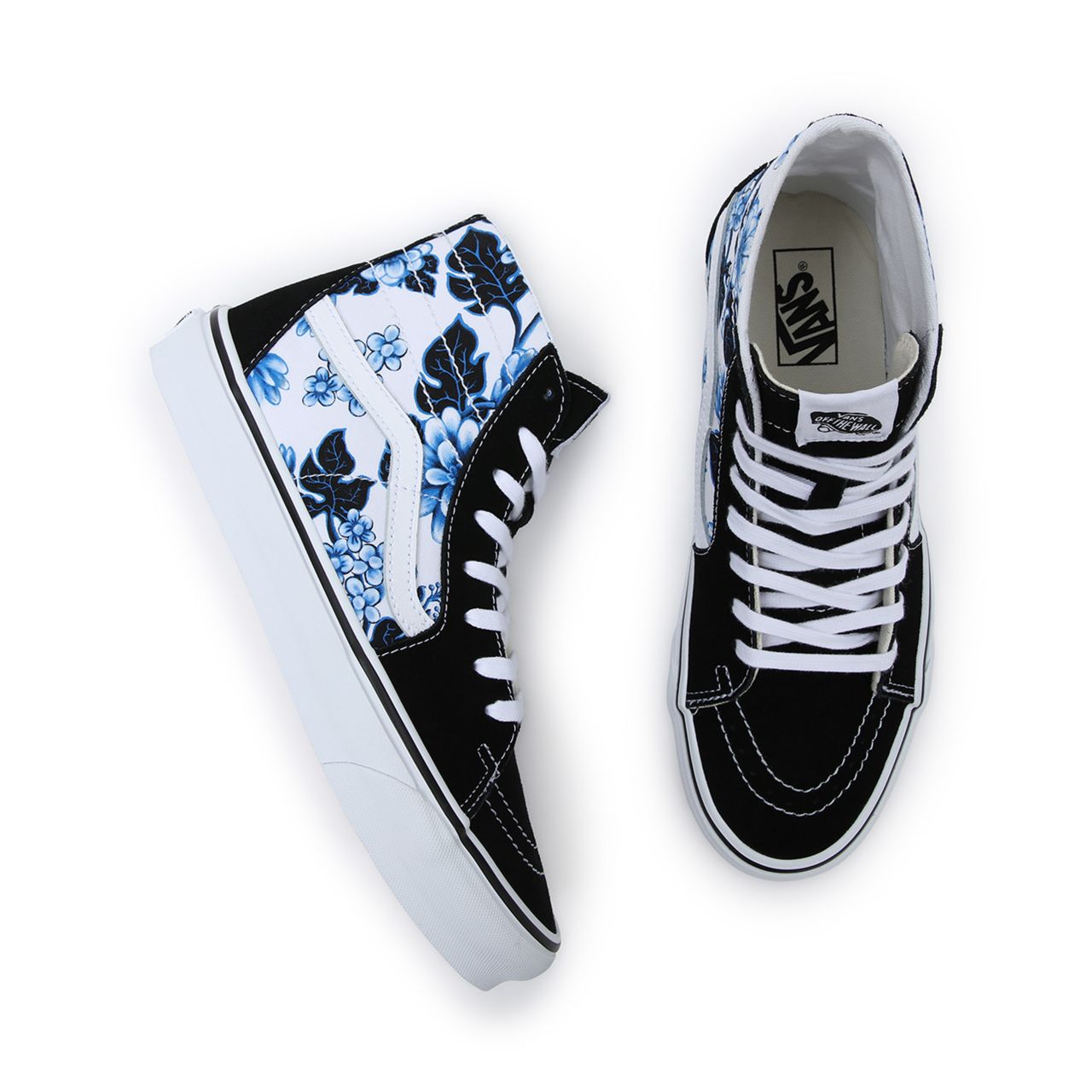 Vans Sk8-Hi Tapered Blue Classic Womens - Blue/White VN0A4U16Y6Z Shoes