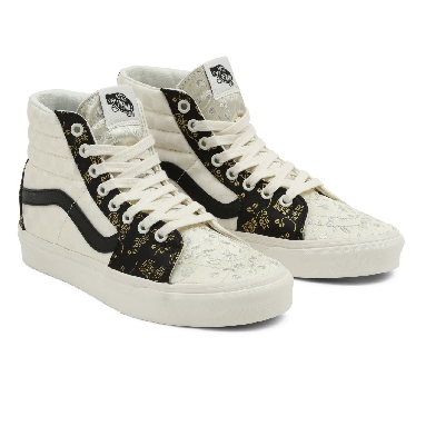 Vans Brocade Sk8-Hi Multicolour Classic Womens - (Brocade) Patchwork/True White VN0A5KRH8L8 Shoes