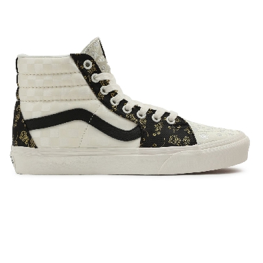 Vans Brocade Sk8-Hi Multicolour Classic Womens - (Brocade) Patchwork/True White VN0A5KRH8L8 Shoes