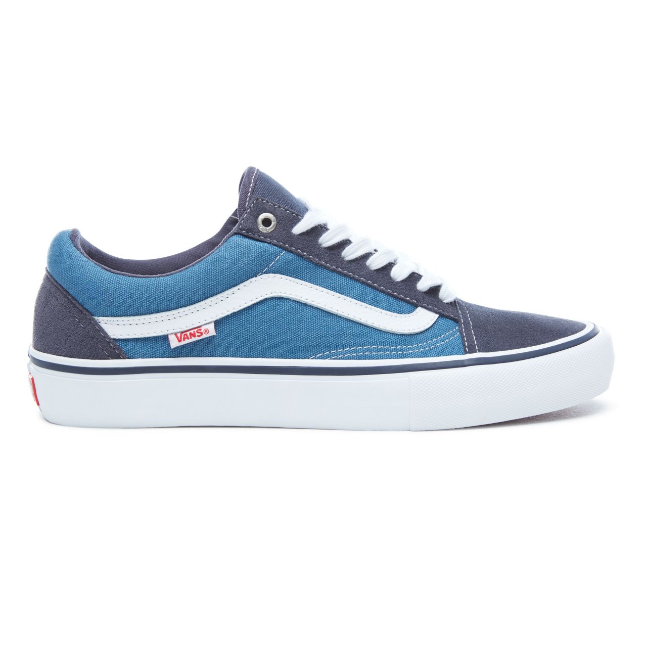 Vans Old Skool Pro Classic Mens Womens - Navy/White V00ZD40NS Shoes