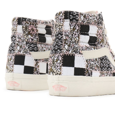 Vans Patchwork Floral Sk8-Hi Multicolour Classic Womens - (Patchwork Floral) multi/marshmallow VN0A32QG9FY Shoes