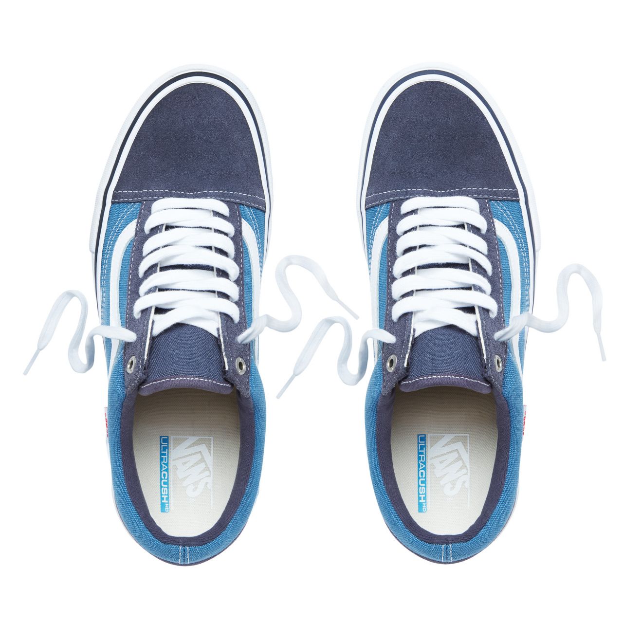 Vans Old Skool Pro Classic Mens Womens - Navy/White V00ZD40NS Shoes